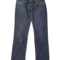 Женские прямые джинсы Levi's 570 W29 L30 синие, хлопок