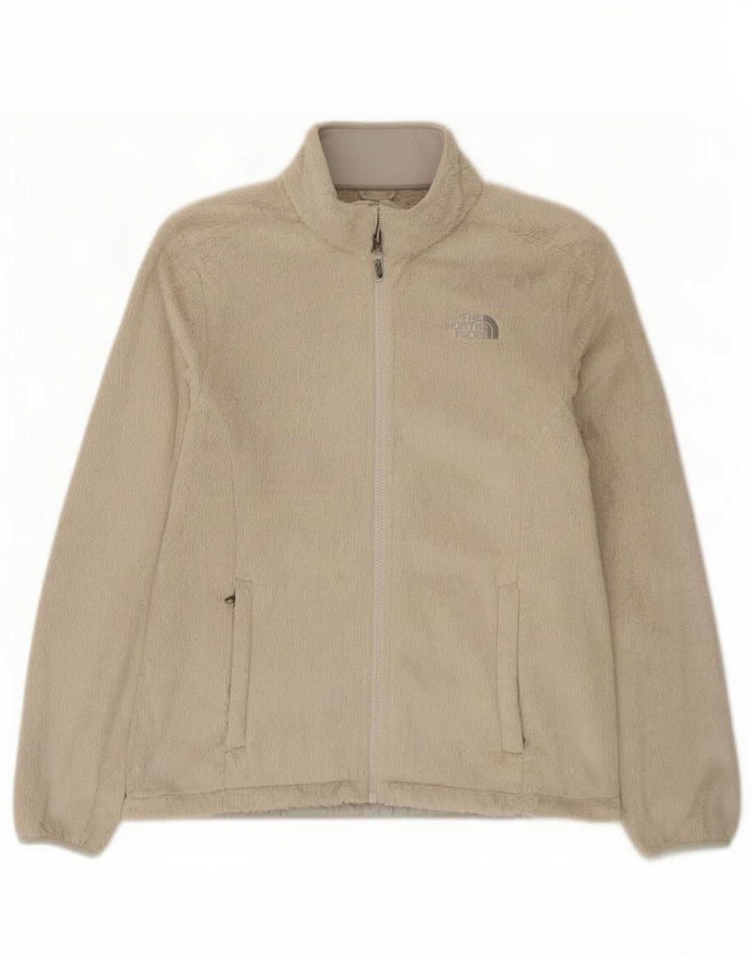 Женская флисовая куртка The North Face UK 14, средний бежевый полиэстер