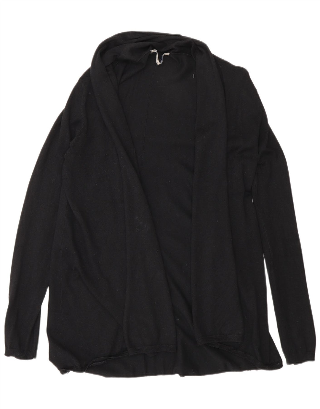 Женский открытый кардиган Zara UK 12, средний черный
