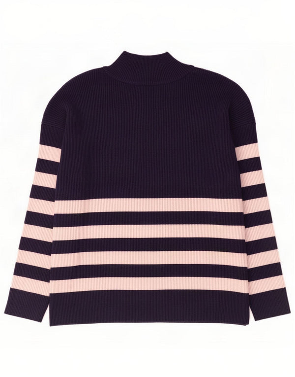 Crew Clothing Женский джемпер на пуговицах, свитер UK 14, большой темно-синий