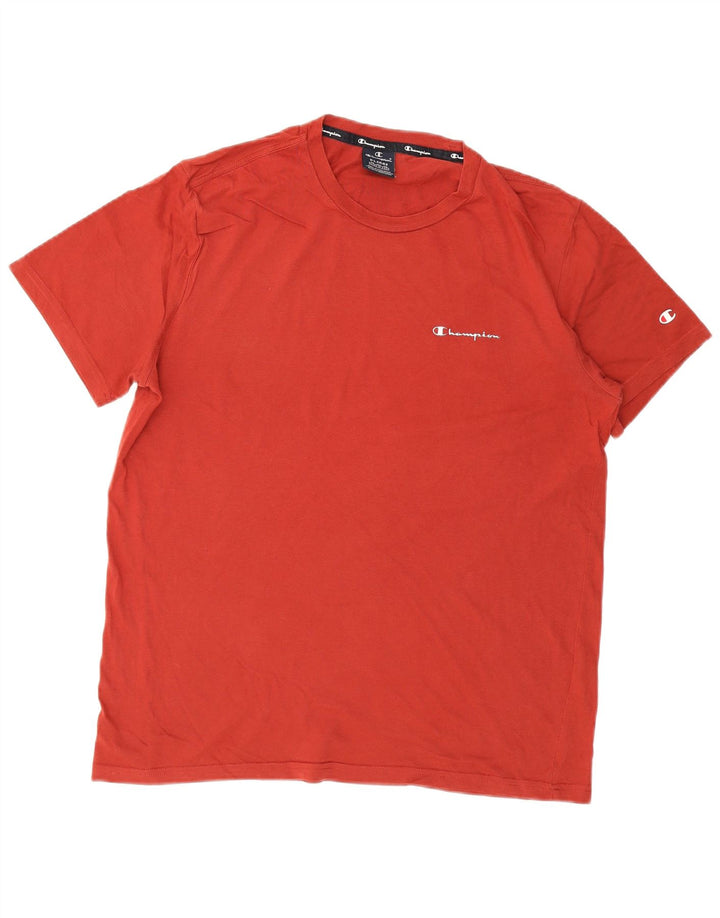 CHAMPION Мужская футболка Top XL Красный Хлопок