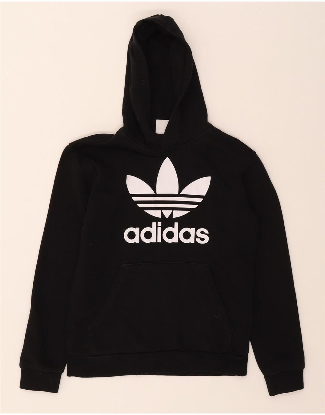 Girls Graphic Hoodie Jumper 11-12 Years Vintage Adidas and Second-Hand Adidas from Messina Hembry 