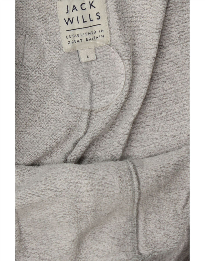 Мужские спортивные брюки с рисунком Jack Wills, большие серые хлопковые брюки
