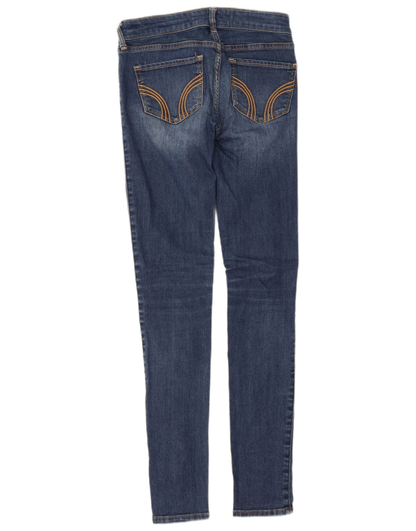 Женские джинсы скинни Hollister США 0 XS W24 L29 Синий хлопок