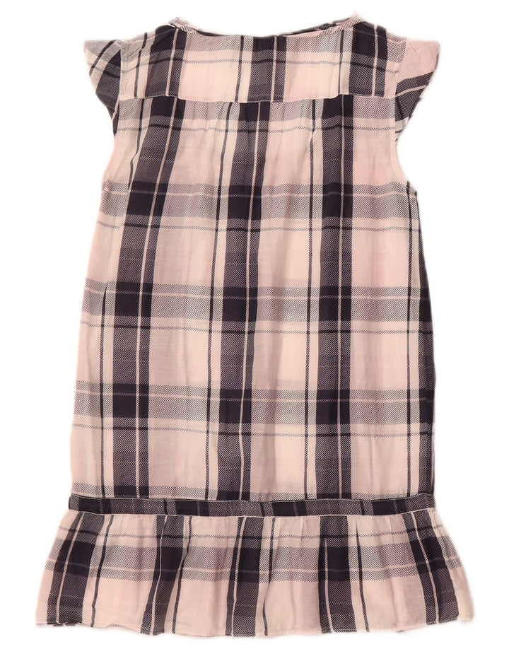 WOOLRICH Женская блузка-туника Top UK 6 XS, хлопок в белую клетку