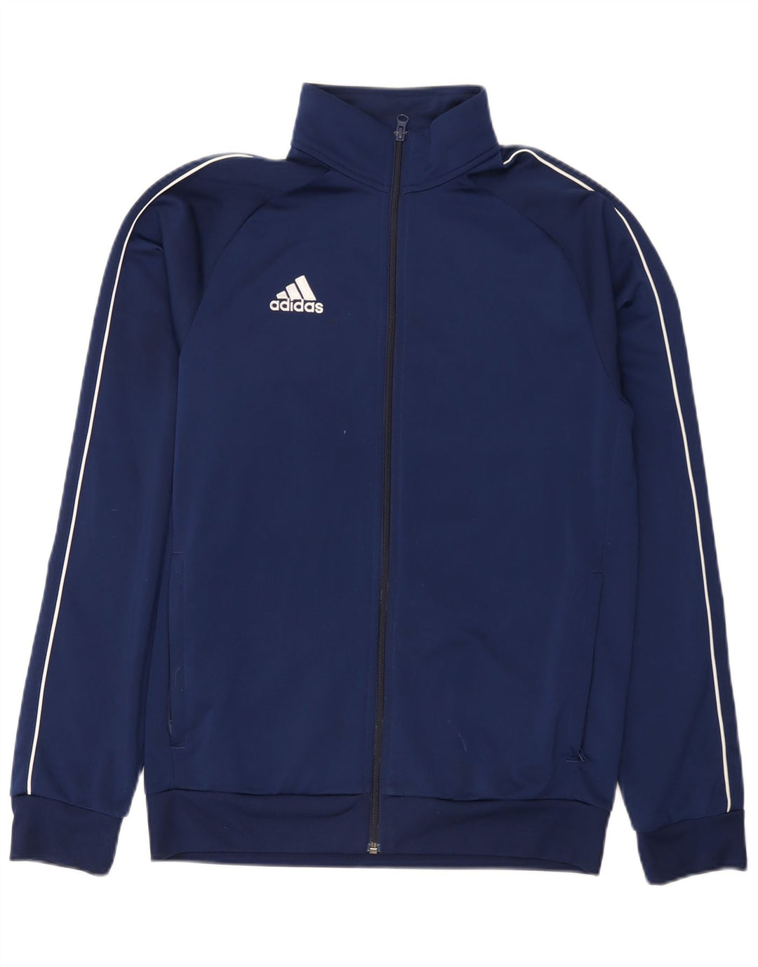 Мужской спортивный костюм Adidas, верхняя куртка, средний темно-синий, полиэстер