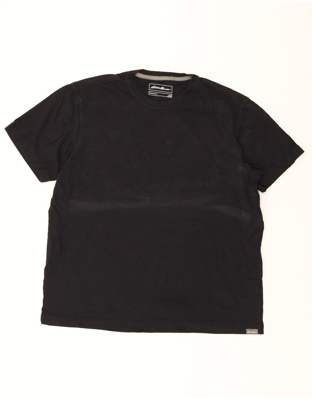 EDDIE BAUER Mens T-Shirt Top Large Black Cotton Vintage Eddie Bauer and Second-Hand Eddie Bauer from Messina Hembry 