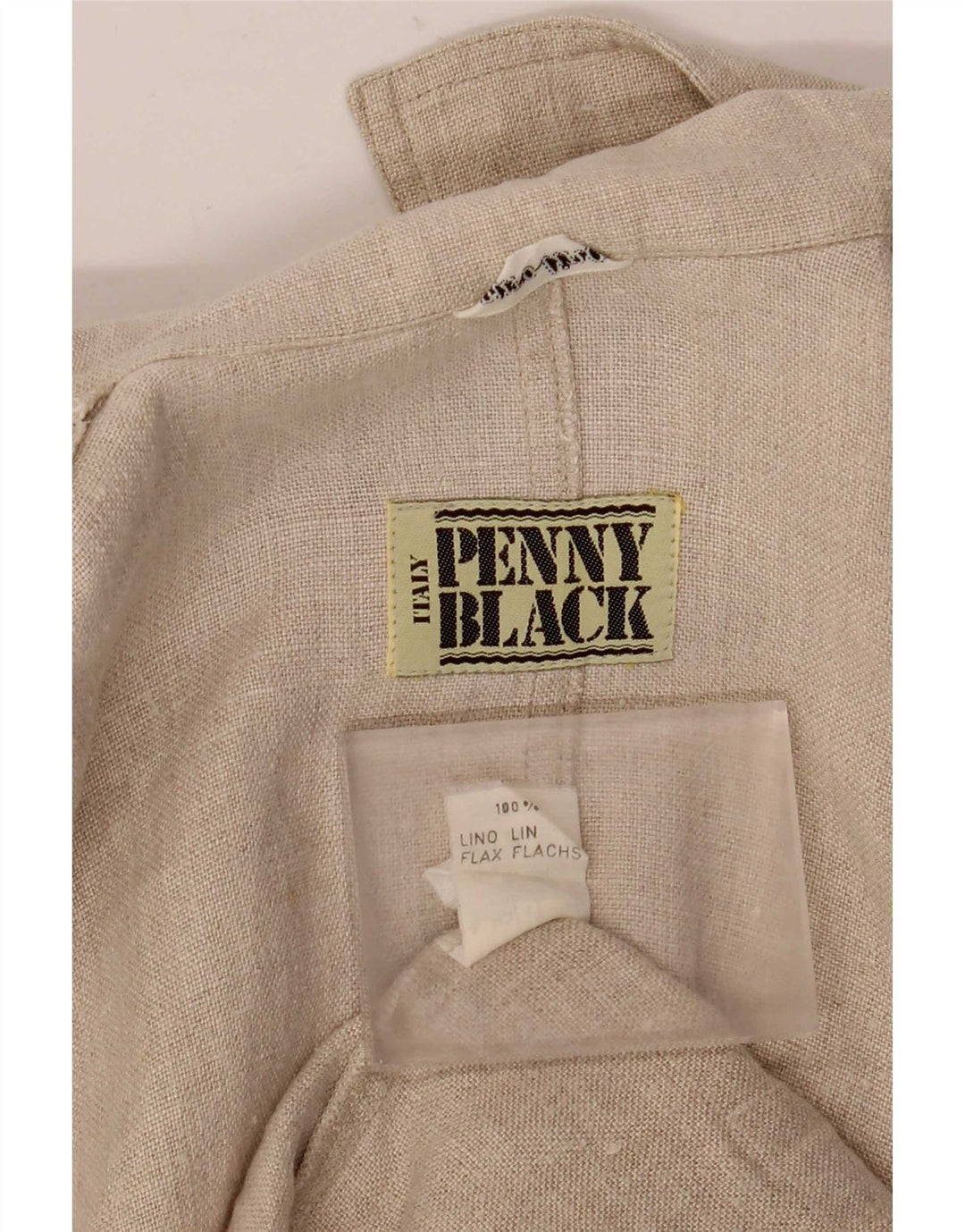 Женская оверсайз-куртка Penny Black IT 44, средний бежевый лен