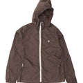 FAT FACE Womens Graphic Hooded Rain Jacket UK 10 Small Black Nylon Vintage Fat Face and Second-Hand Fat Face from Messina Hembry 