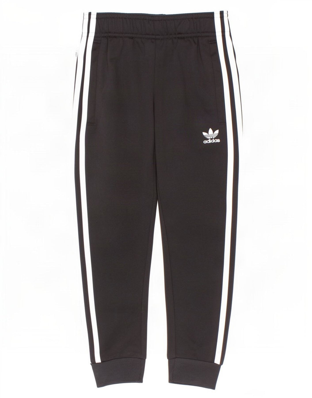 Спортивный костюм Adidas для мальчиков, брюки для бега, 5-6 лет, черный полиэстер