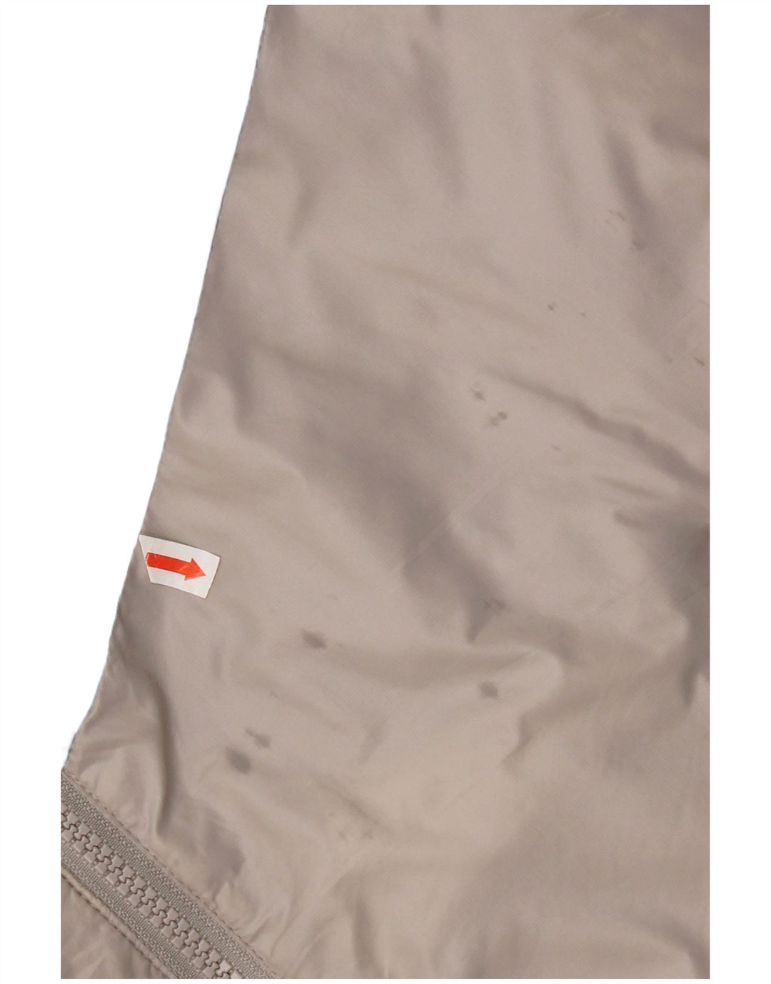 Мужская утепленная куртка с капюшоном Nike UK 36, маленькая серая, полиэстер с цветными блоками