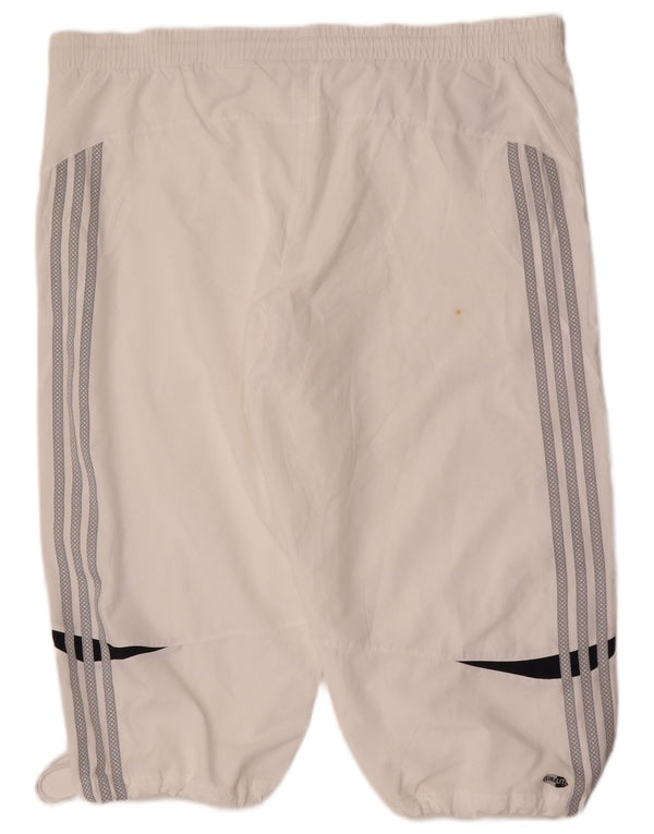Adidas Mens Clima 365 Bermuda Sport Shorts XL  White Colourblock