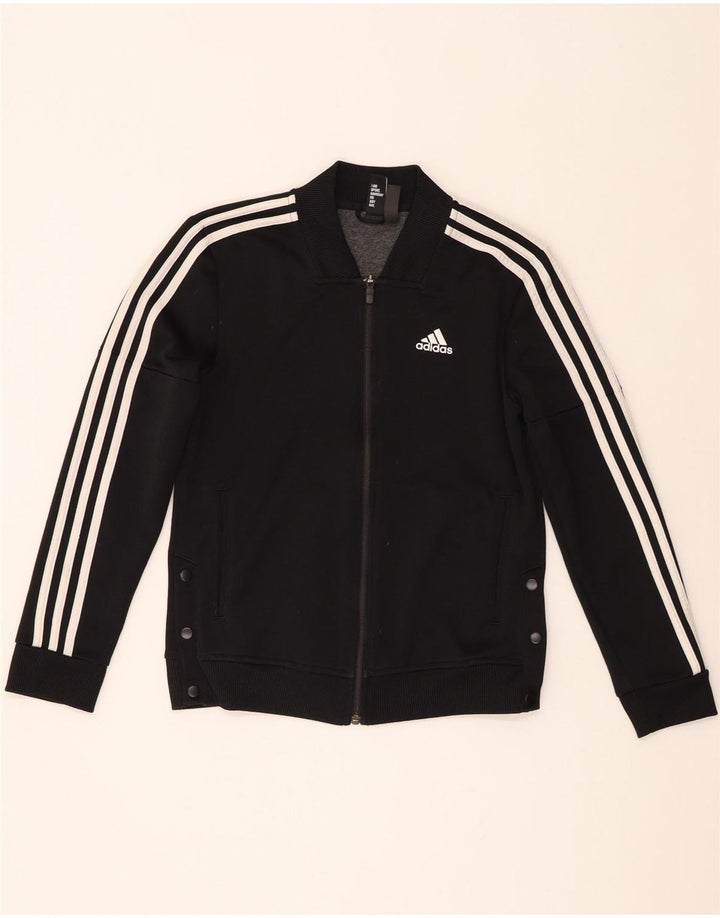 Женский спортивный костюм Adidas Top Jacket UK 8/10, маленький черный, цветной блок