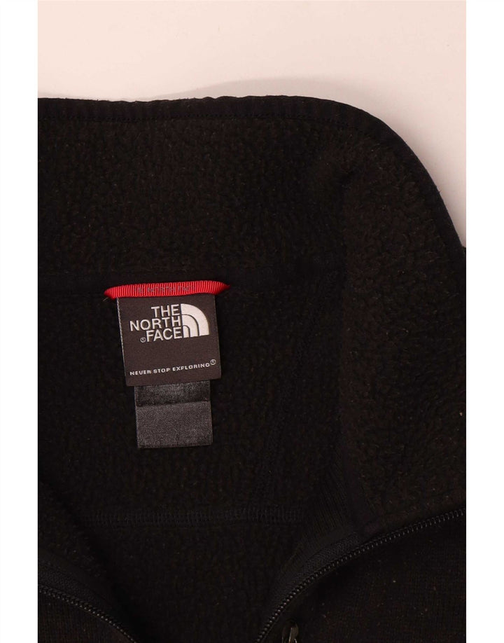 Мужской джемпер с воротником на молнии The North Face, средний черный