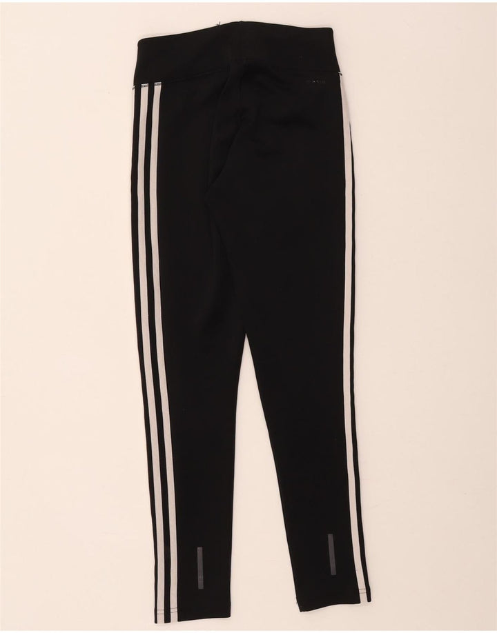 Женские леггинсы Adidas Climalite UK 4/6 XS, черный полиэстер