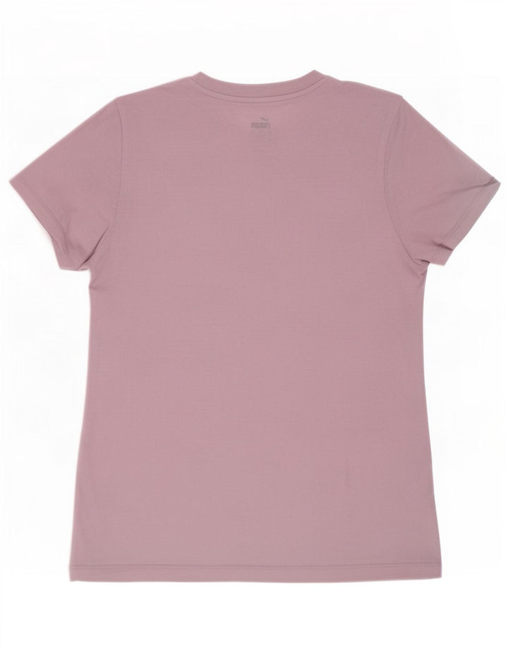 Женская футболка Puma Top UK 12 Medium Pink Colorblock
