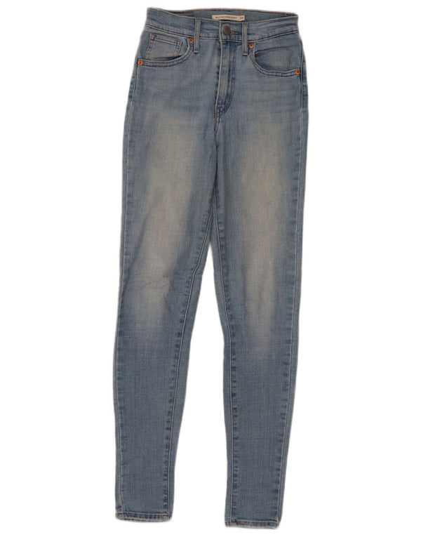 Женские джинсы суперскинни Levi's Mile High W24 L30, синие, хлопок