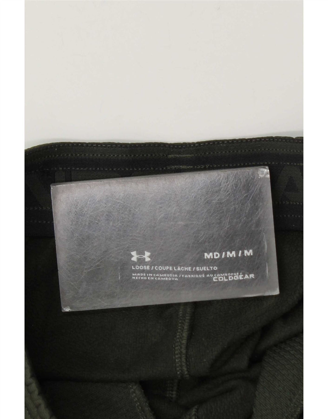 Мужские спортивные брюки Under Armour Cold Gear, брюки для бега, средний хаки