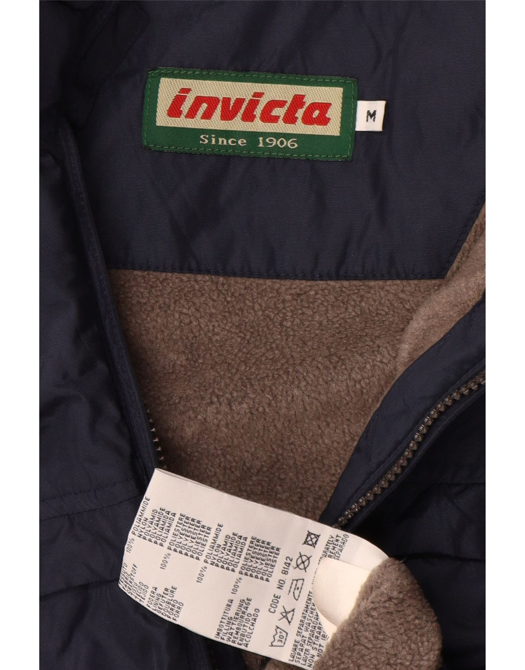 Мужская ветровка Invicta UK 38 Medium Navy Blue Полиамид