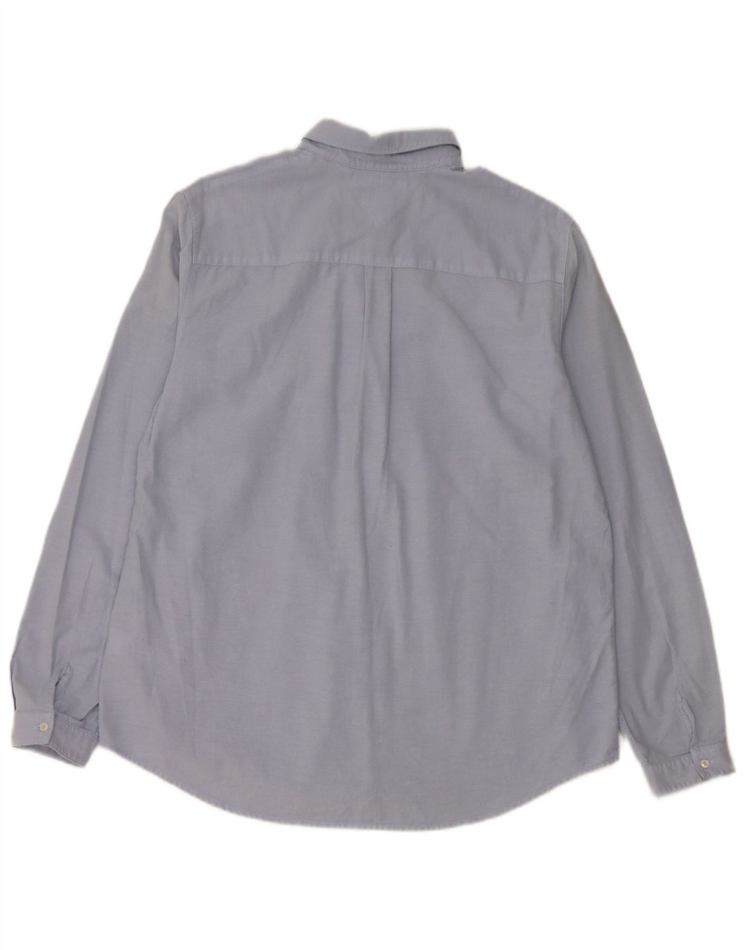 TOMMY HILFIGER Женская рубашка стандартного кроя, размер США 10, большой синий хлопок