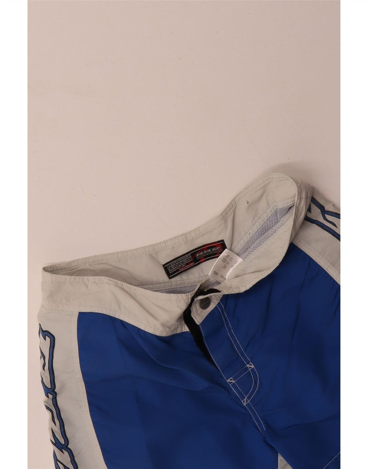 Мужские шорты для плавания RRD с рисунком IT 46, маленькие синие, полиэстер с цветными блоками