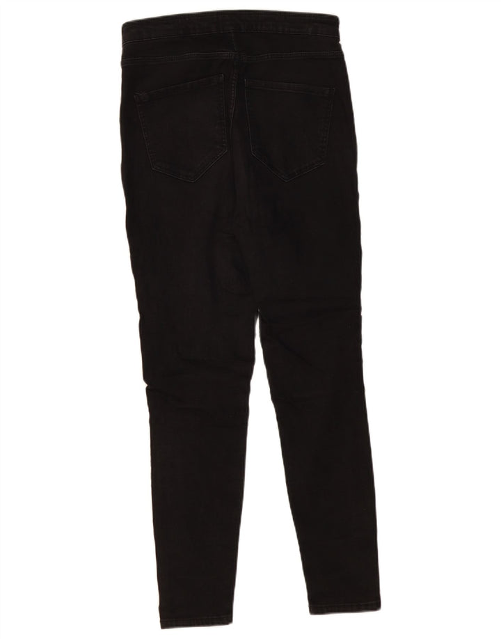 Женские джинсы скинни ZARA Trafaluc с высокой талией EU 40 Medium W30 L27, черные