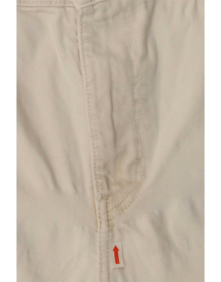 Женские прямые джинсы Zara EU 46 2XL W36 L26 белые