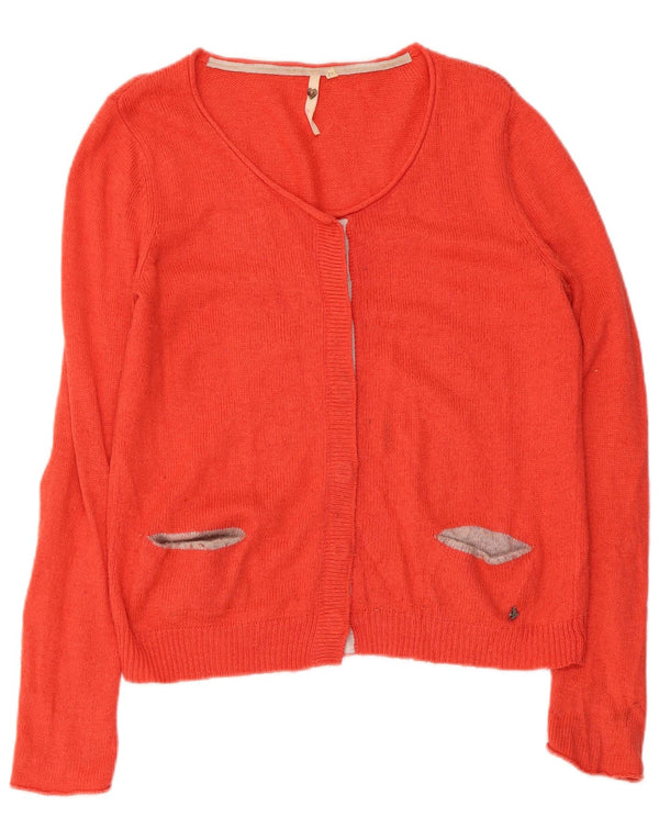 White Stuff Womens Cardigan Sweater UK 12 Medium Pink Nylon