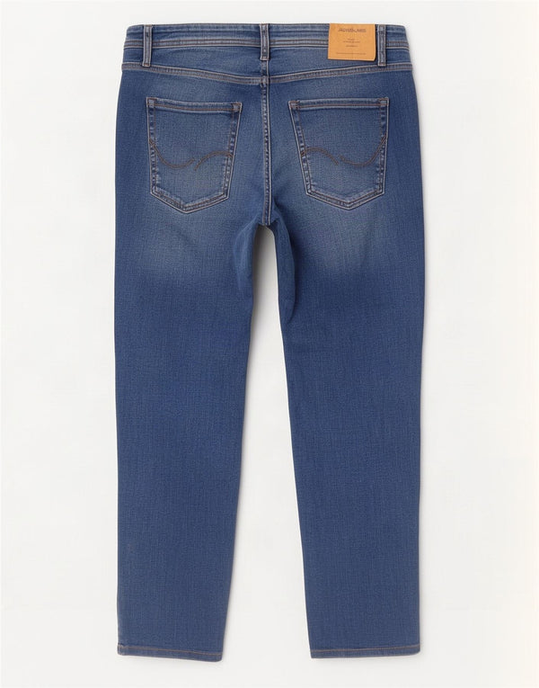 Мужские прямые джинсы Jack & Jones Tim W33 L27, синий хлопок