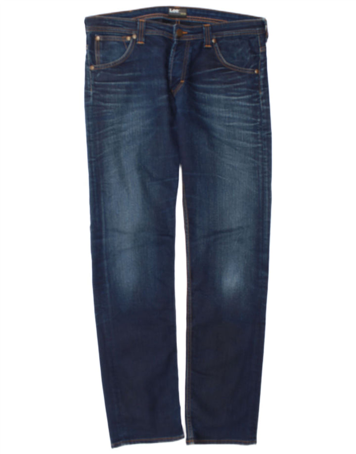 Мужские джинсы Lee Powell Slim W36 L34, темно-синий, хлопок