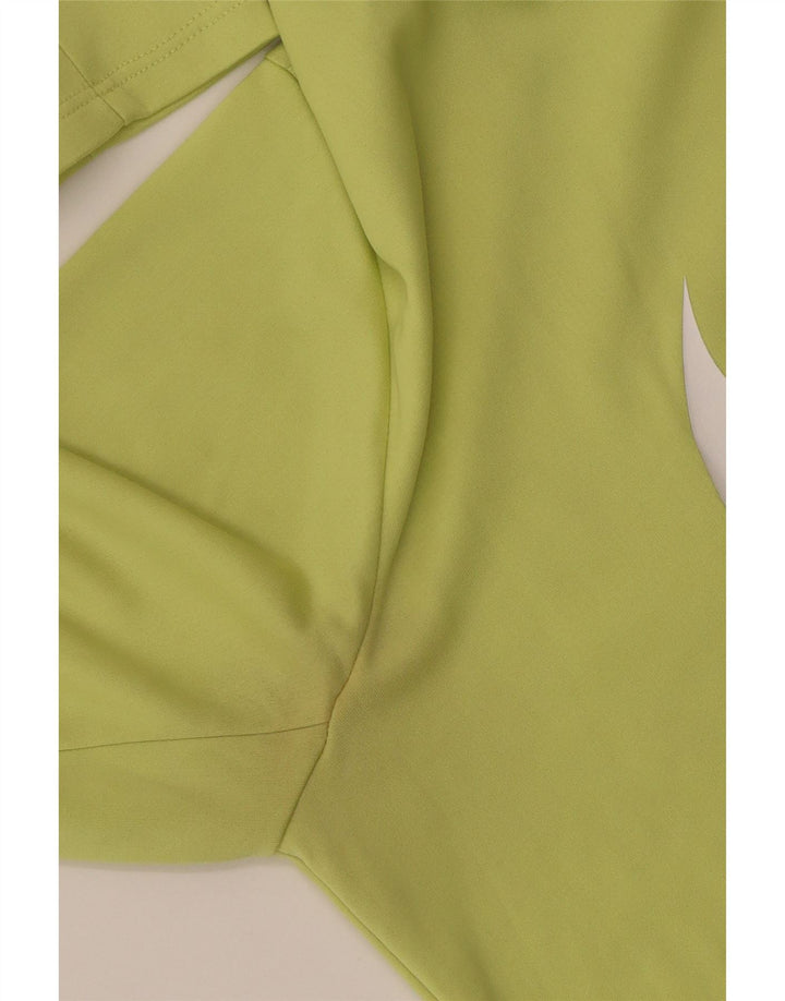 Женский спортивный костюм-пуловер с графическим рисунком Nike Dri Fit UK 14, средний зеленый цвет