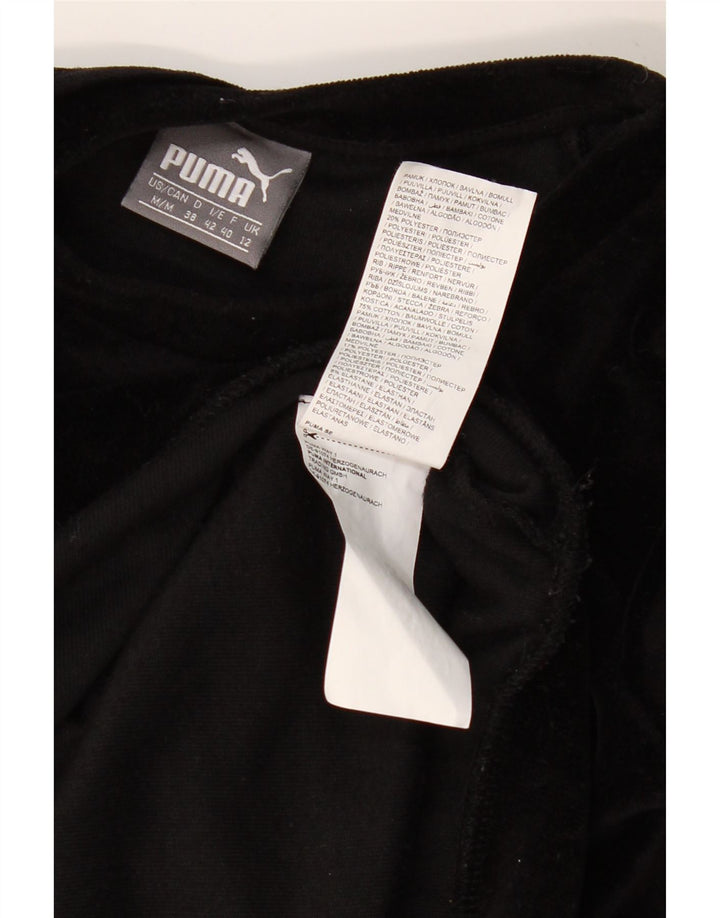 Женский свитер оверсайз с рисунком PUMA UK 12, средний черный хлопок