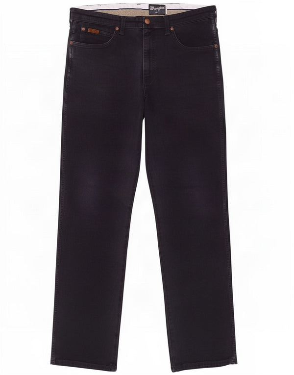 Мужские прямые джинсы Wrangler Arizona Stretch W36 L32, темно-синий хлопок