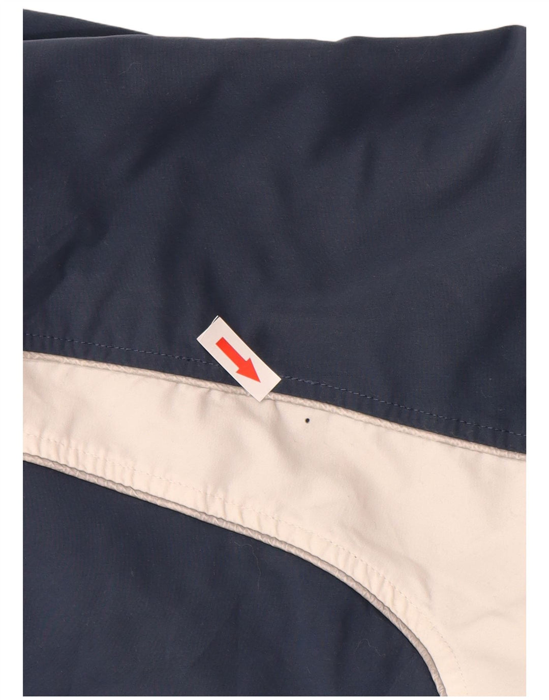 Мужская спортивная куртка ASICS XL, темно-синяя, полиэстер с цветными блоками