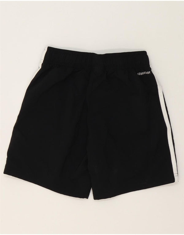 Спортивные шорты Adidas Aeroready для мальчиков 7-8 лет, черный полиэстер