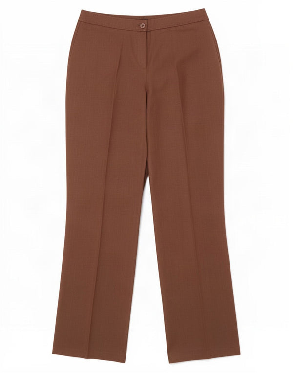 Женские повседневные брюки Marks & Spencer с автографом UK 12 Medium W30 L32 Коричневые