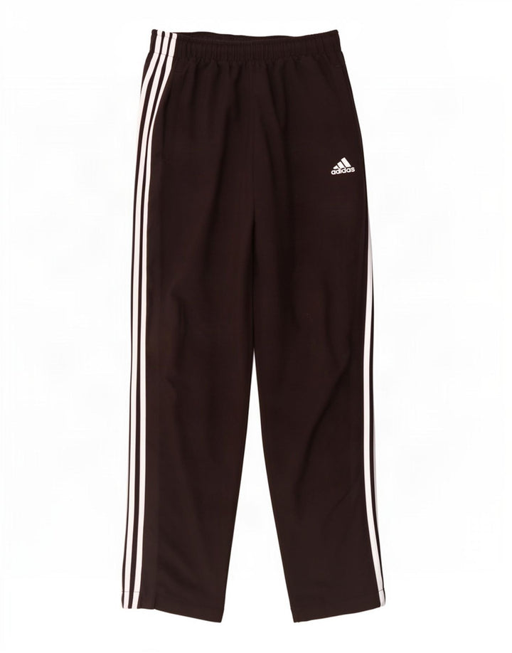 Мужские спортивные брюки Adidas Climalite, брюки для бега, средний черный полиэстер