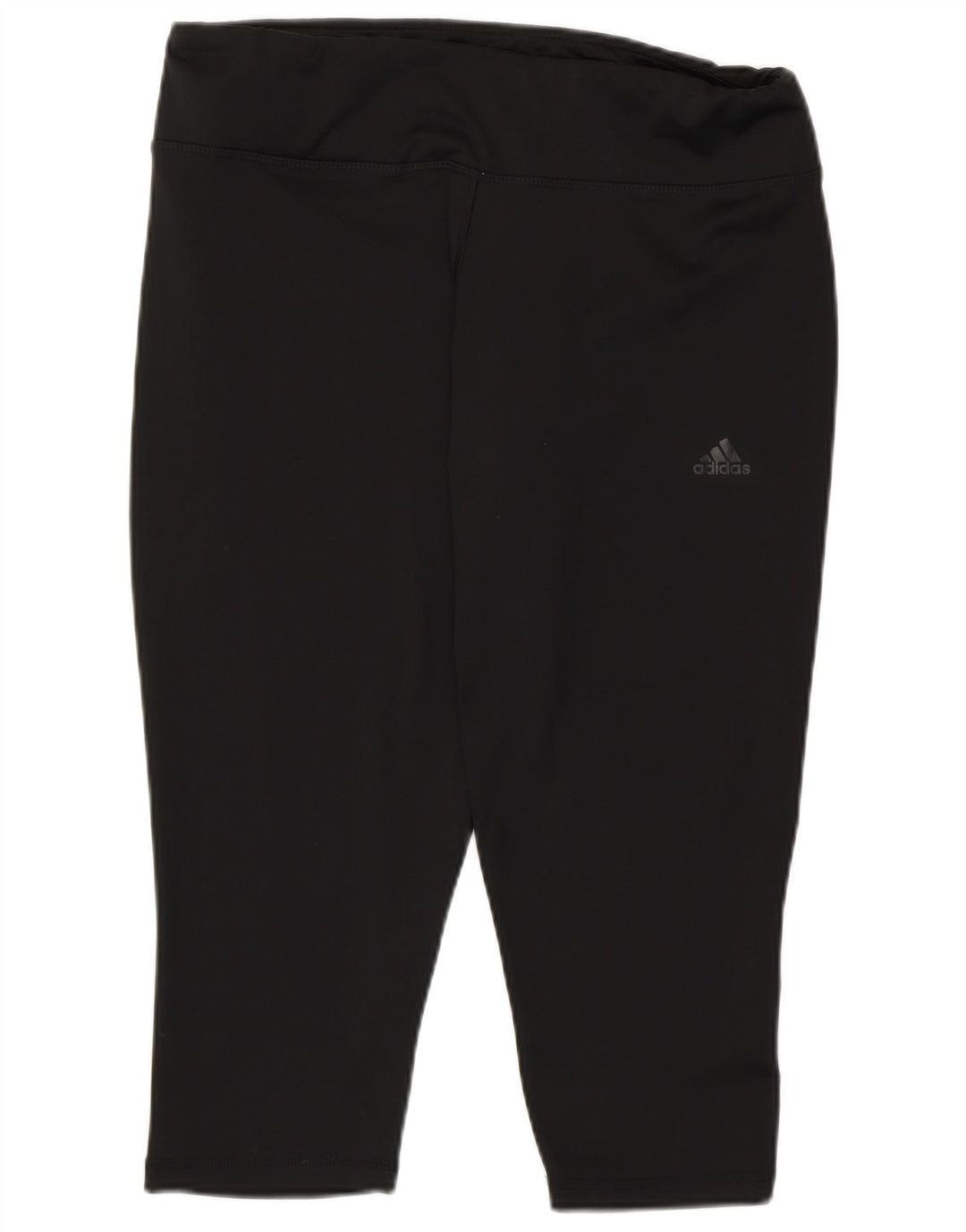 Женские леггинсы-капри Adidas Climalite UK 16/18, большой черный полиэстер
