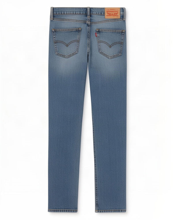 Женские зауженные джинсы Levi's 512 W28 L30 синие, хлопок