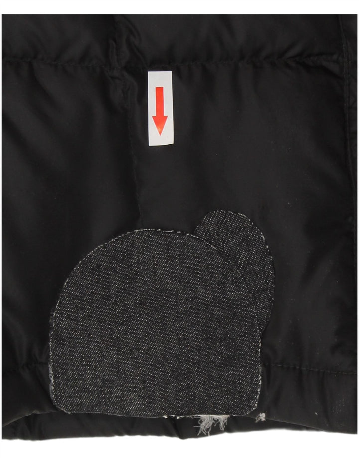 Женское длинное стеганое пальто с капюшоном The North Face UK 12, средний черный