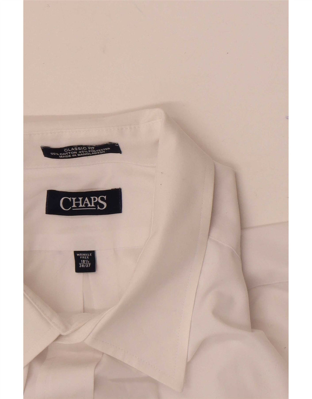 Мужская рубашка классического кроя Chaps, размер 18 1/2 2XL, белый хлопок