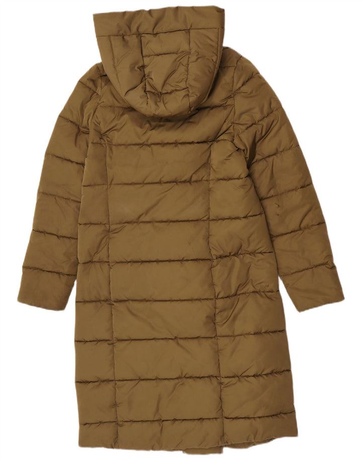 Женское стеганое пальто с капюшоном Barbour UK 10, маленький цвет хаки, полиэстер