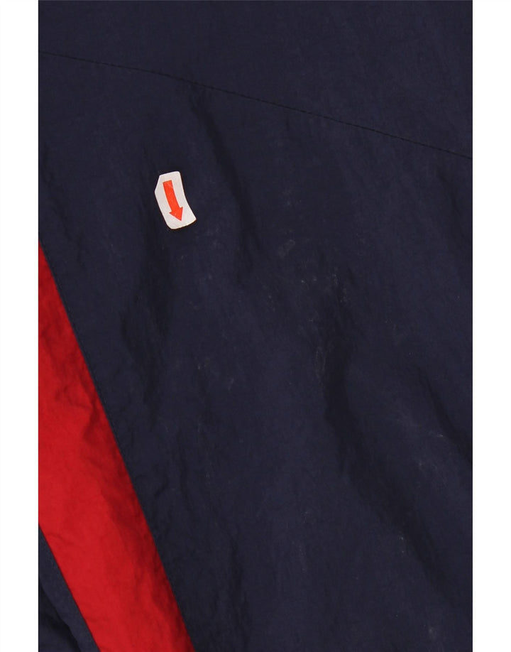 Мужские спортивные брюки Nike, джоггеры, маленькие W27 L27, темно-синие, с цветными блоками