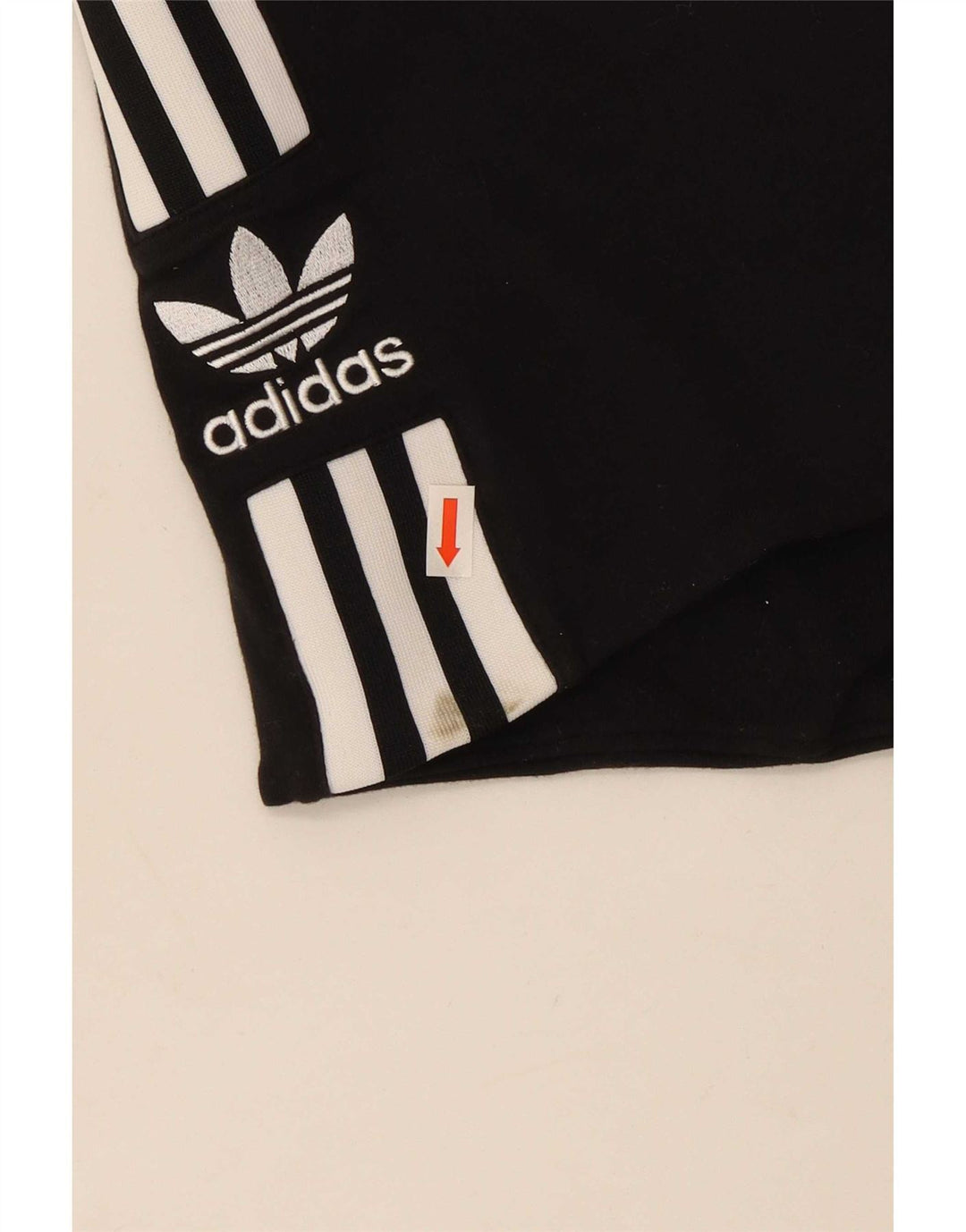 Женский укороченный топ без бретелек Adidas UK 12, средний черный хлопок, черный