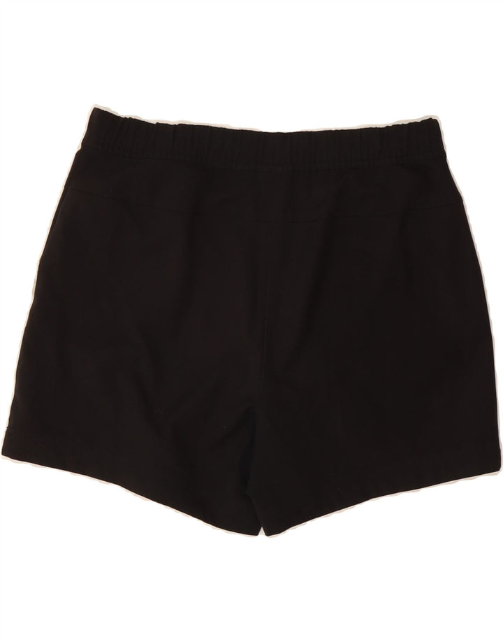 ADIDAS Womens Sport Shorts UK 12 Medium Black Polyester Vintage Adidas and Second-Hand Adidas from Messina Hembry 