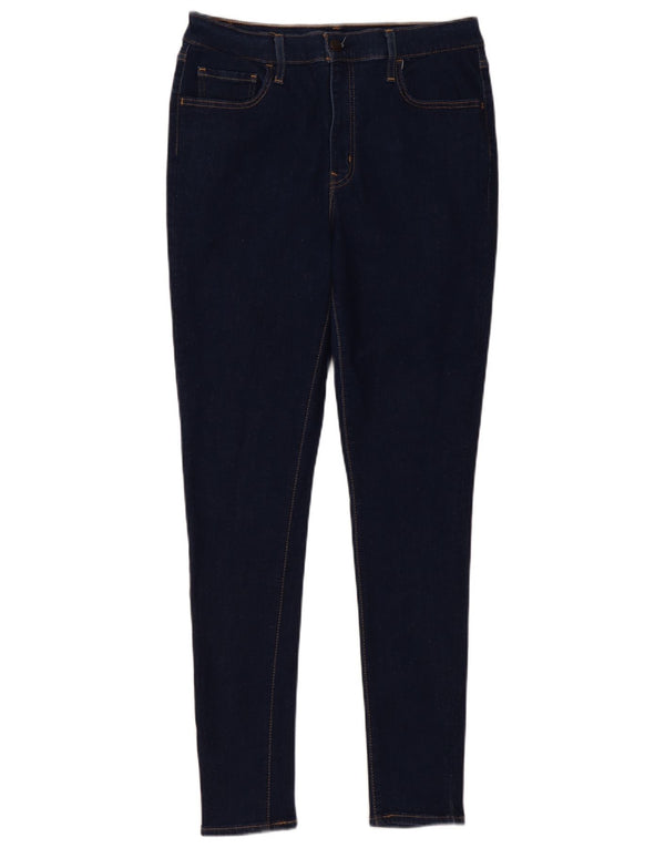 Женские джинсы скинни Levi's W32 L32 Темно-синие, хлопок