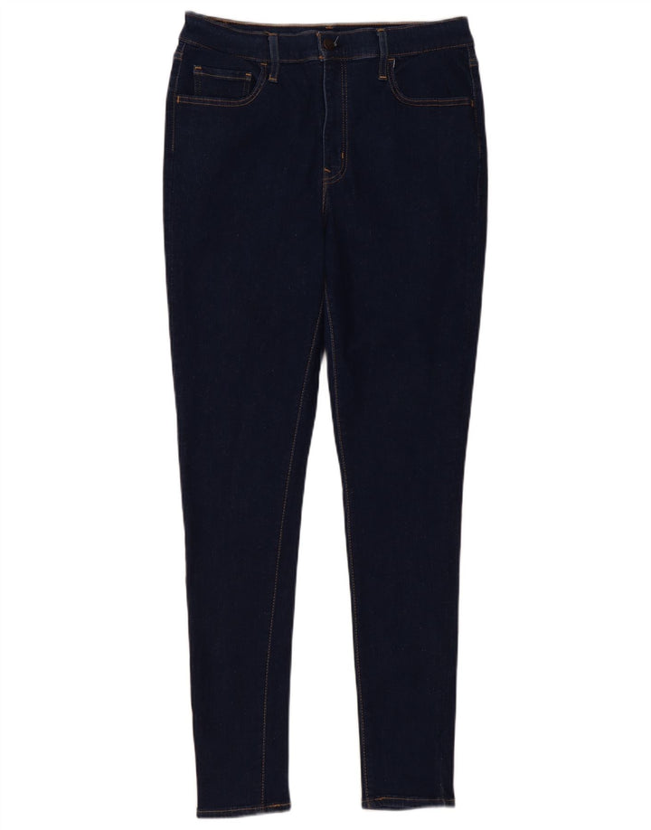 Женские джинсы скинни Levi's W32 L32 Темно-синие, хлопок