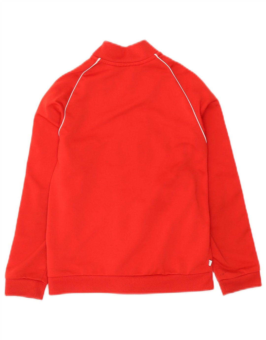 Спортивный костюм Adidas для девочек, верхняя куртка 7-8 лет, красный полиэстер
