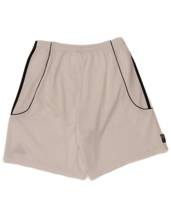 Мужские спортивные шорты Adidas Climalite, средний белый полиэстер