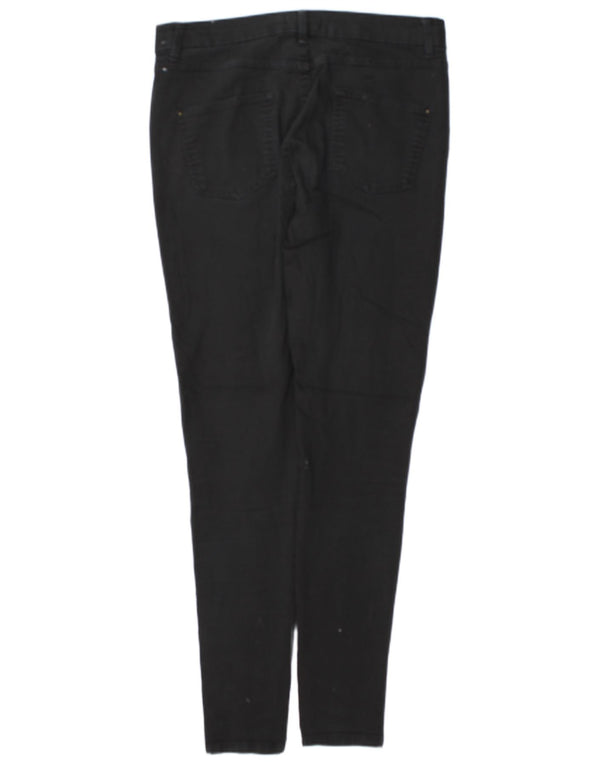 Женские джинсы скинни Marks & Spencer UK 14, большие W34 L31, черный хлопок